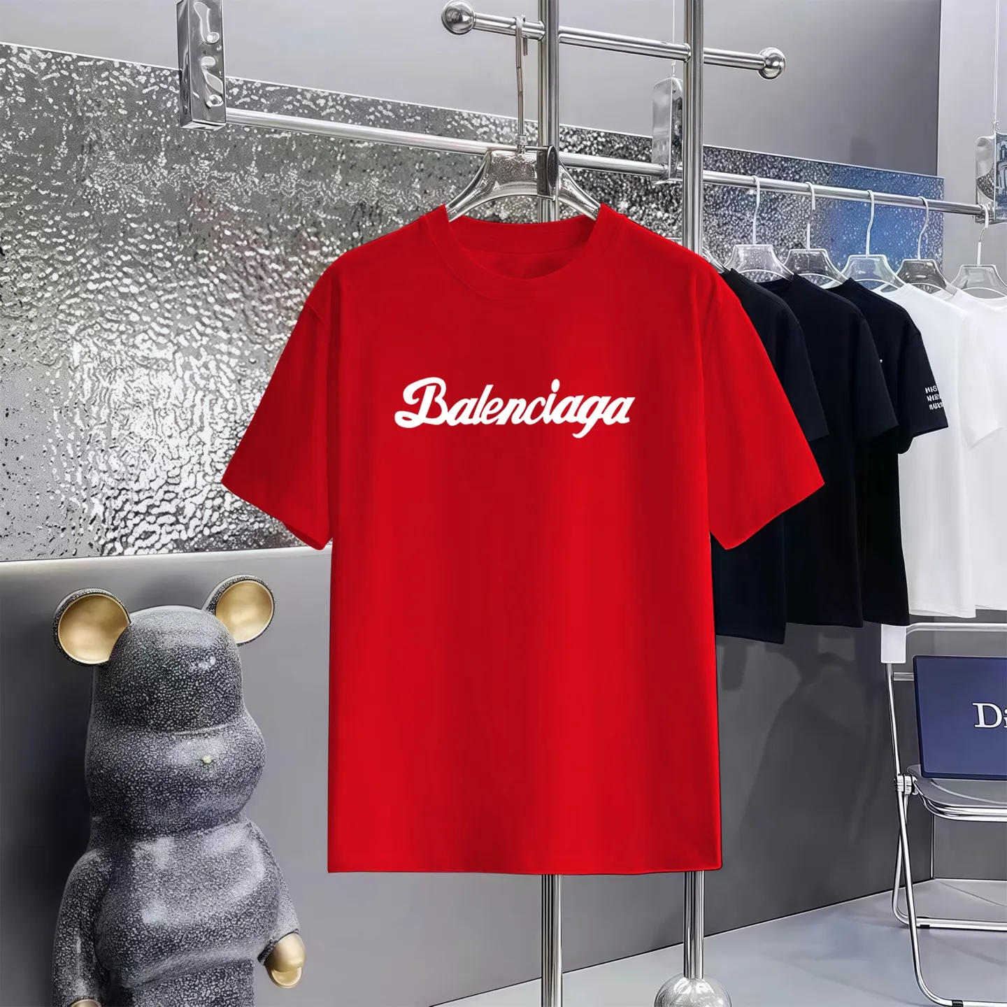 Balenciaga T 1:1 300 1×1 Same Style logo OS 200 ：Black，White， ，Red， Gray Size：XS-L